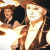 Me and my partner performing