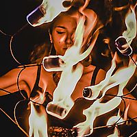 Nymphalidae blue fire