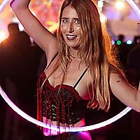 LED hooping at Corona