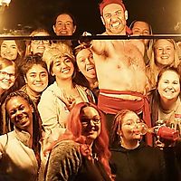 Group photo of the fans after an amazing show