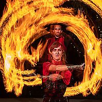 Fans of Fire Photo