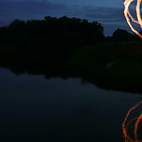 Poi by the Lake at Dusk