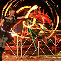 Steampunk Hoop & Staff Duet