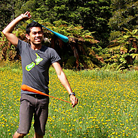 Poi among the flowers