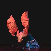 A smile upside down but not a frown