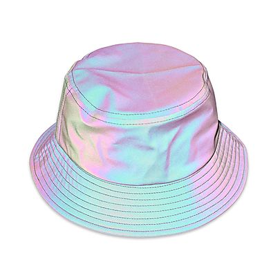  Juggling Hats, Single Pro Busker Rainbow Reflective Hat
