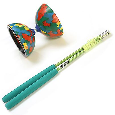 1 x Single Juggle Dream - Jester Diabolo with Handsticks