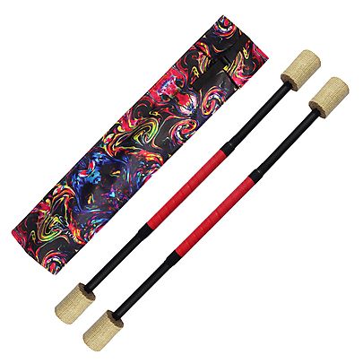  Fire Twirling, Pair of Short Twirling Fire Batons