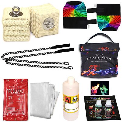  Small Fire Poi, Starter Fire Poi kit