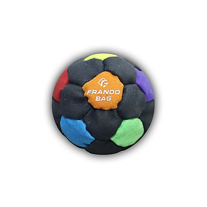  Single Footbags Sand and Plastic filled with Carry Bag, Single Skill Master Footbag