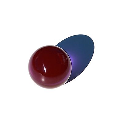  Juggling color, Acrylic Contact Juggling Ball Color - 2 9/16 Inch 65mm