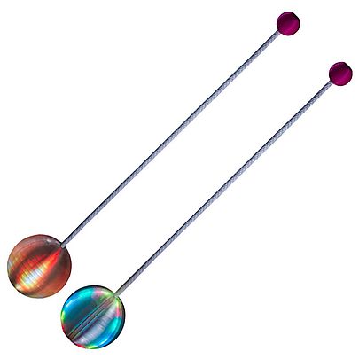  Pack of Cone Poi with Soft Poi Weights, Pair of Ignis Pixel BubblePoi 16 48 LEDs -ULTIMATE