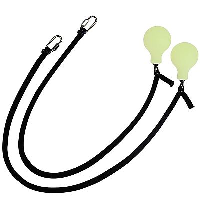  Glow Toys, Pair of Pro Glow Cords With WT4 Silicone knobs