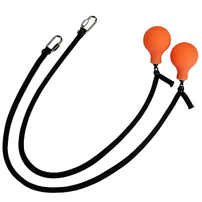  Poi Cords, Pair of Pro Knob Cords With Quicklinks