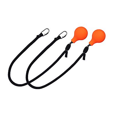  Poi Cords, Pair of Pro Knob Cords With Quicklinks