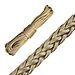 Technora Rope Length of 1/4 inch 6.4mm 12 Strand Braided