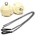 Purchase Pair of Pro Strap Chain - Medium - Monkey Fist Fire Poi with Carry Bag