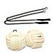 Pair of Pro Extra Large Monkey Fist Fire Poi
