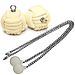 Purchase Pair of Pro Glow Knob Chain - Medium - Monkey Fist Fire Poi with Carry Bag