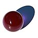 Acrylic Contact Juggling Ball Color - 2 9/16 Inch 65mm
