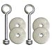 Cathedral Stainless Steel Eyebolt Kit
