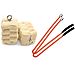 Pair of Pro Large Block Fire Poi